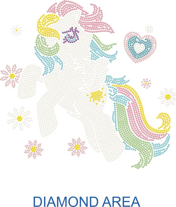 Image du produit Diamond Dotz DOTZ BOX® Original Diamond Painting Set My Little Pony "Pony Dreams", kit de création avec des D