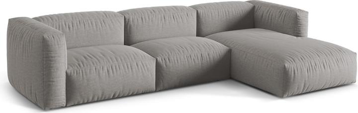 Actual product image Micadoni Modular Right Corner Sofa, "Martina", 3 Seats, 332x176x75 Made in Europe (Corner sofa)