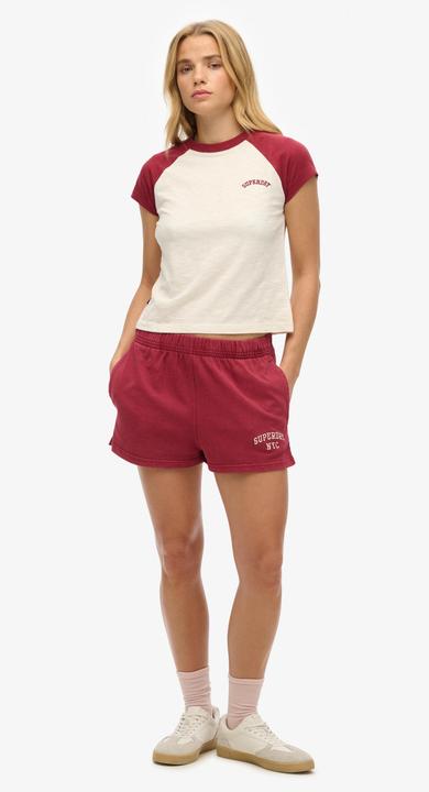 Image du produit Superdry T-shirt en coton bio à manches raglan et à logo Essential (12)