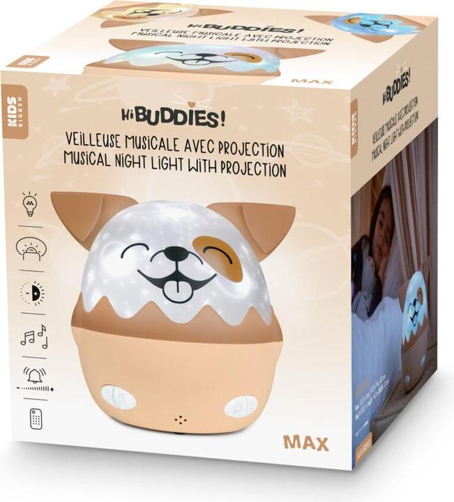 Produktbild Bigben Kids Nachtlicht - Dog (wireless/projection)
