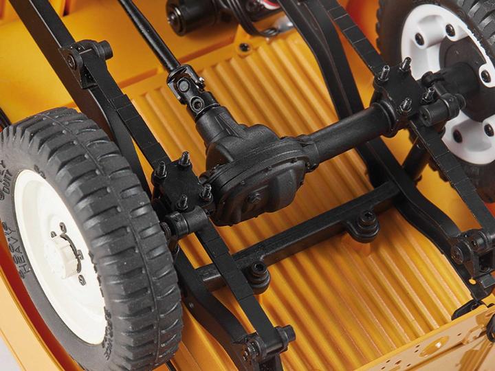 Immagine prodotto FMS Land Rover Serie II giallo 1:12 - Crawler RTR 2.4GHz (RTR pronto all'uso)