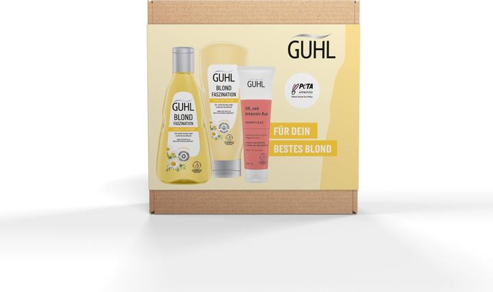 Image du produit Guhl Kit Avantage Blond - Contenu : Shampooing, Après-Shampooing & Cure - 550 ml - Type de cheveux : (550 ml, Shampoing liquide)