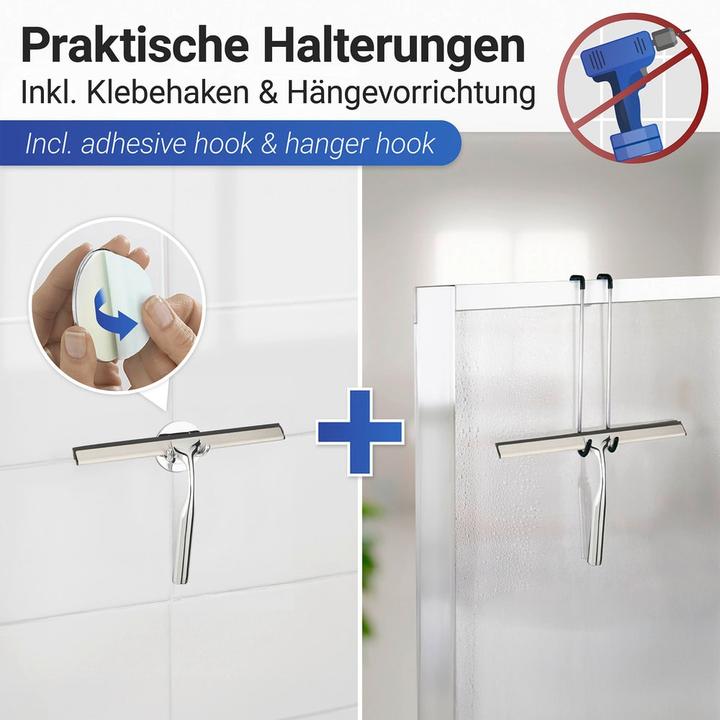 Produktbild Wenko Terni Plus Duschabzieher 24,5 cm