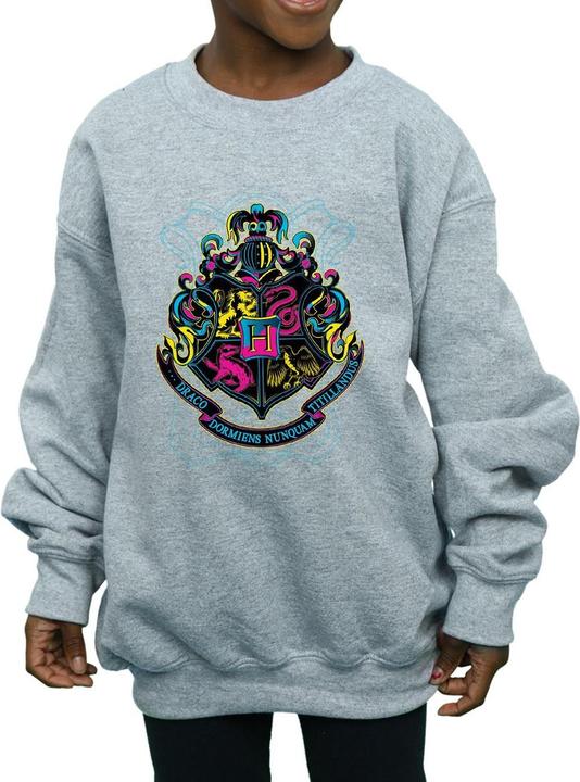Produktbild Neon Hogwarts Crest Sweatshirt Mädchen (116)