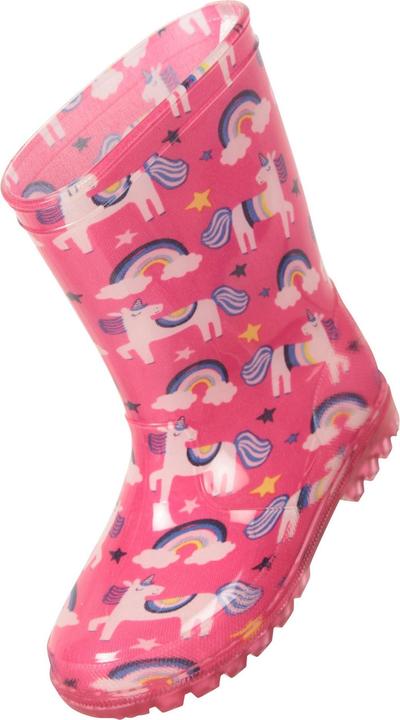 Actual product image Mountain Warehouse Childrens/Kids Splash Unicorn And Rainbow Light Up Wellington Boots (29)