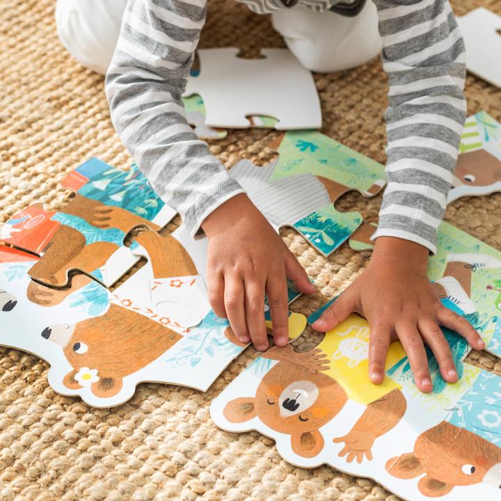 Actual product image Jumbo GOULA XXL puzzle bear family.55266 (16 pieces)