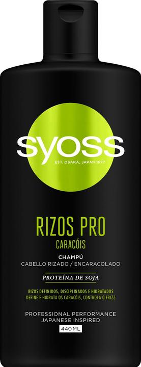 Produktbild Syoss RIZOS PRO champú cabello ondas o rizos 440 ml (440 ml, Flüssiges Shampoo)