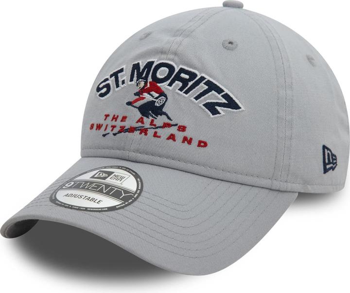 Actual product image New Era 9Twenty Strapback Washed Cap - St. Moritz (One size)