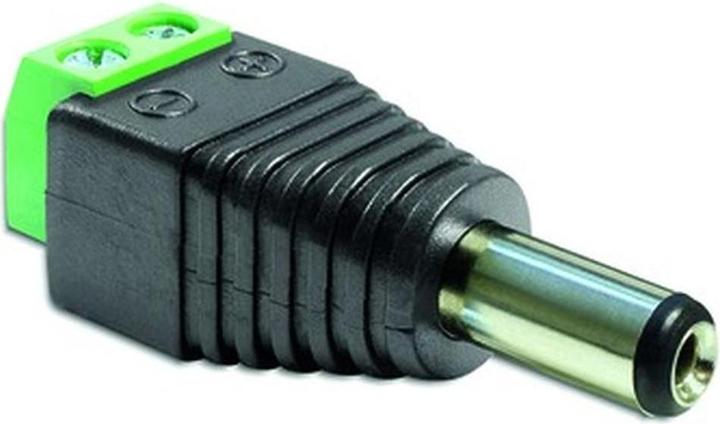 Produktbild Urmet Grothe DC Hohlstecker 2,1 f.12V Kameras 2,1x5,5mm Stecker 39948