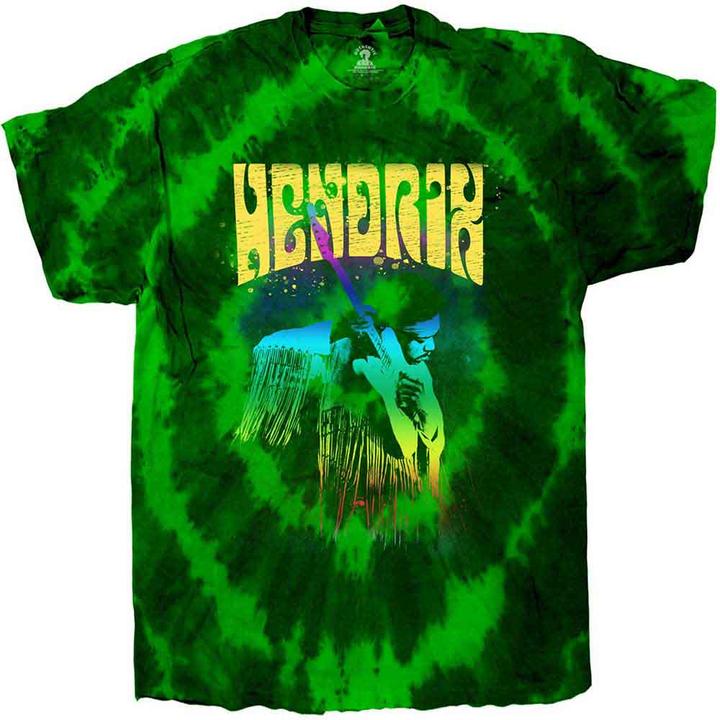 Image du produit Jimi Hendrix Adulte Hear The Vibe Tie Dye TShirt (XL)
