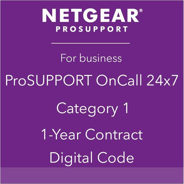 Actual product image Netgear PMB0311-10000S: Category 1 license (12 months, Pickup & Return, Postal warranty)