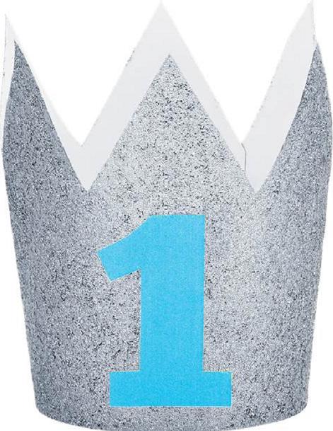 Image du produit Creative Party Mini Couronne "1er Anniversaire Garçon