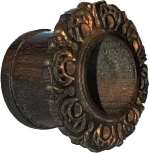 Immagine prodotto Star Piercing Tronco indiano a tunnel svasato in legno di Arang (senza ottone, Organico)