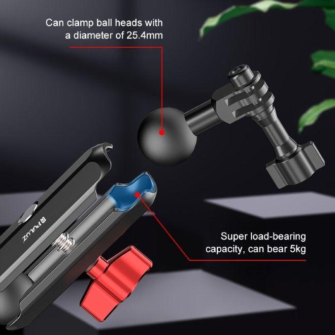 Actual product image Puluz Action Cam Mount Medium Clamp (Various)