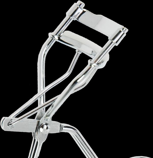 Immagine prodotto Piegaciglia, metallo, argento, con gomma di ricambio, lunghezza: 11 cm