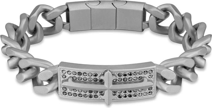Police Armband Singles Day (21 cm, Edelstahl)