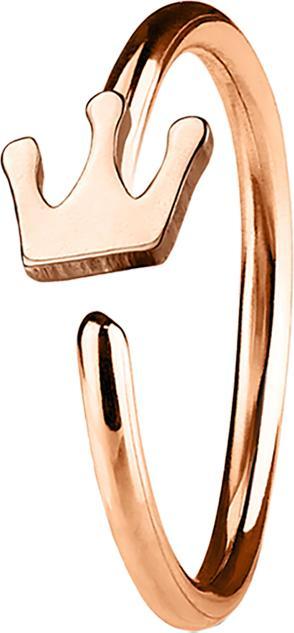 Immagine prodotto Star Piercing Anello Micro Piercing con Corona in oro rosa (Acciaio chirurgico 316L, senza ottone)