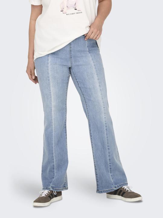 Actual product image Only Flared mid waist jeans Flared fit jeans (W42/L32)