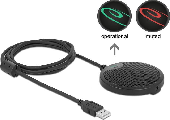 Image du produit Delock Microphone omnidirectionnel à condensateur