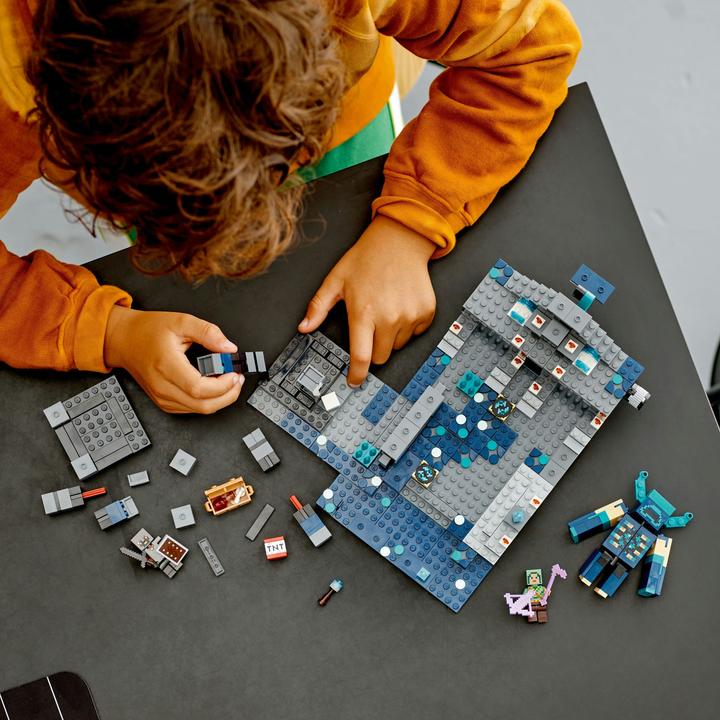 Produktbild LEGO Das Duell in der Finsternis (21246, LEGO Minecraft)
