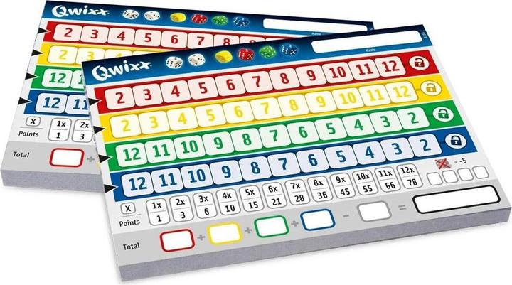 Produktbild NSV Qwixx XL Zusatzblöcke (Deutsch)