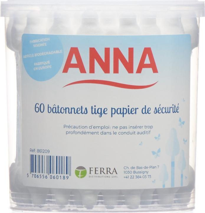 Immagine prodotto Anna Sicurezza dei tamponi di cotone