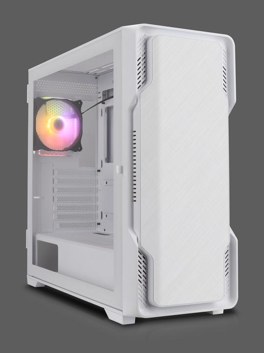Image du produit Nanoxia Va à MIDI DS-9G-W ARGB White - USB-C - TG (mATX, E-ATX, ATX, ITX)