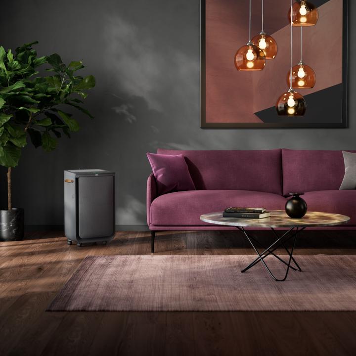 Actual product image AEG APU72771DG Pure Multi 7000 air purifier / for up to 70 m²/168 m³ / Colour: Dark Grey, 950011594 (71 m²)