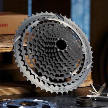 Immagine prodotto e*13 Cassetta bici Helix Plus 9-50T, 12Velocità, Nero (12-velocità, 9-50)