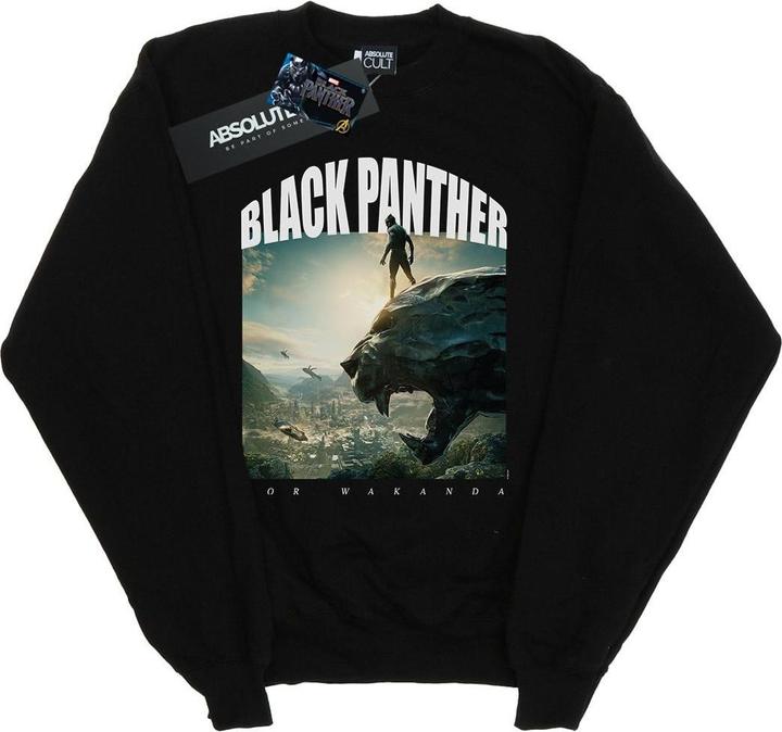 Black Panther For Wakanda Sweatshirt Jungen