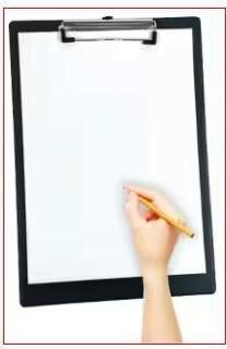 Actual product image Office Depot Writing tablet PP A4 340x235mm black (23.5 x 0.5 x 34 cm)