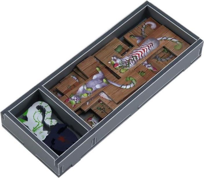 Produktbild Folded Space FS-ICAT - Insert: Die Insel der Katzen + Erweiterungen Nachzügler und Kickstarter