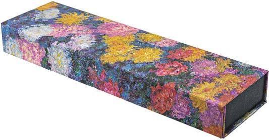 Paperblanks Monet's chrysanthemum pencil case