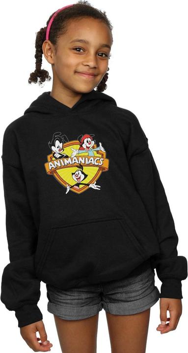 Produktbild Universal Textiles Logo Crest Kapuzenpullover Mädchen (116)