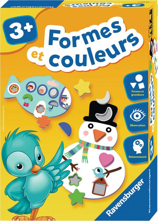 Image du produit Ravensburger les formes et les couleurs (Français)