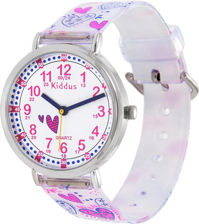 Produktbild Kiddus Time Teacher Hearts (Analoguhr, 33 mm)