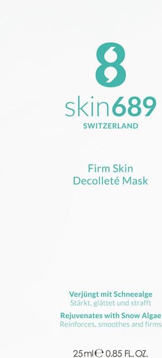 skin689 Firm Skin Decolleté Mask
