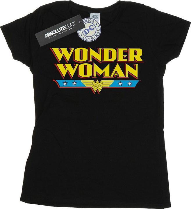 Wonder Woman Text Logo TShirt (XXL)