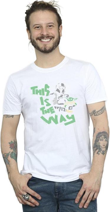Immagine prodotto Star Wars The Mandalorian This Is The Way Duo Maglietta Uomo (4XL)
