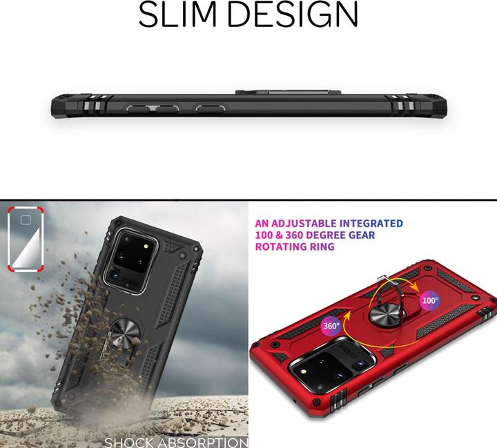 Produktbild Nalia Ring Handyhülle (Samsung Galaxy S20 Ultra)