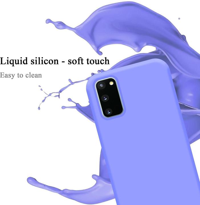 Actual product image Cadorabo TPU Liquid Silicone Case Cover (Samsung Galaxy S20 FE)