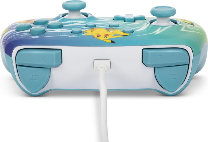 Actual product image PowerA Switch Controller Enhanced wired Pikachu Evolution (Switch, Switch OLED)