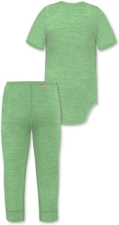 Produktbild Normani Baby Merino Kurzarmbody „Tihoi" und Hose „Tutira" - 9613 (74)