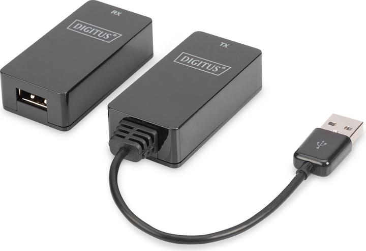 Produktbild Digitus USB Extender für CAT5e CAT6 UTP Kabel bis 45m Länge (USB, RJ45 (1x))
