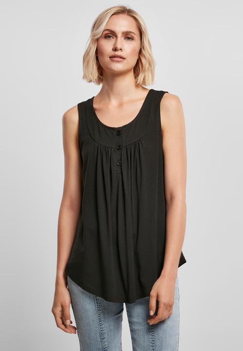 Produktbild Urban Classics Ladies Viscose Button Up Top (XS)