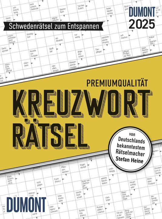 Produktbild Stefan Heine Kreuzworträtsel 2025 Tagesabreisskalender, 11,8x15,9cm, Rate-Kalender vom (Deutsch)