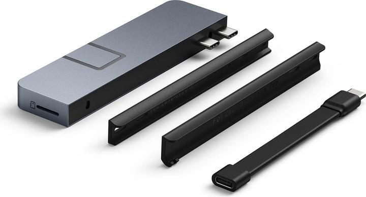Image du produit Hyper Hub HD 7-en-2 USB-C pour MBPro M1/M2 bleu moyen (USB-C, 7 Ports)