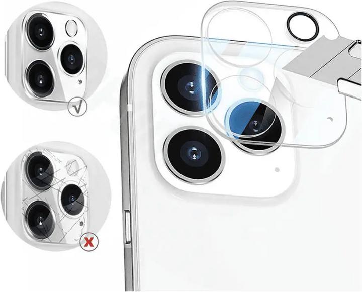 Ferryxpress Tempered Glass / Panzer Glas Kamera Pector für iPhone 12 (1 Stück, Apple iPhone 12)