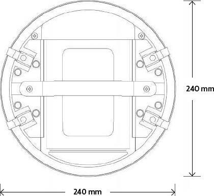 Actual product image Gineos CE Wall bracket - Installation kit (Set, Wall installation)