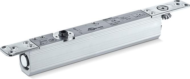 Actual product image Geze Integrated door closer BOXER 2V, EN 2-4, standard, silver-coloured (Indoor)